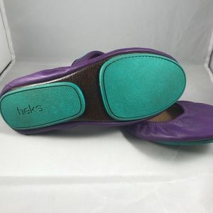 Tieks size 9 eggplant purple